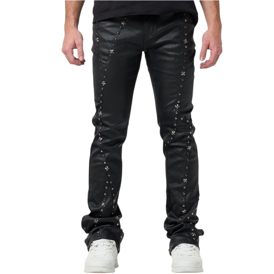 WAIMEA: Embellished Stacked Denim M8546